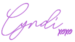 cyndi wallace signature graphic